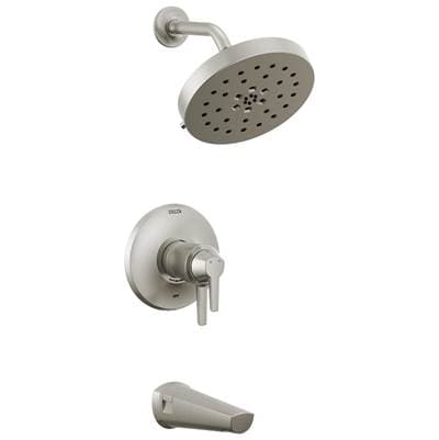 Delta Faucet GaleonE 17T S Tub Shower Trim with UltraSoak - Lumicoat Stainless