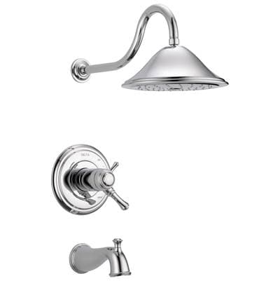 Delta Faucet CassidyE TempAssure 17T Series Tub & Shower Trim - Chrome