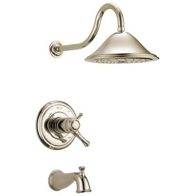 Delta Faucet CassidyE TempAssure 17T Series Tub & Shower Trim - Polished Nickel