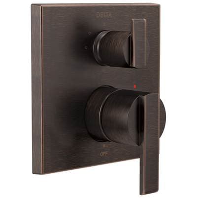 Delta Faucet Ara Angular Modern Monitor 14 Series Valve Trim with 3-Setting Integrated Diverter - Venetian Bronze