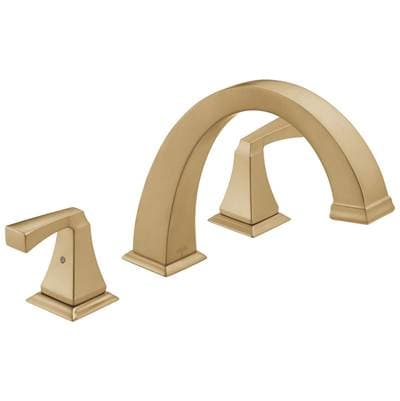 Delta Faucet DrydenE Roman Tub Trim - Champagne Bronze