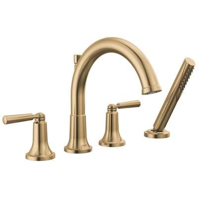 Delta Faucet SaylorE Roman Tub Trim with Hand Shower - Champagne Bronze