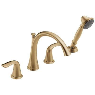 Delta Faucet Lahara Roman Tub with Handshower Trim - Champagne Bronze