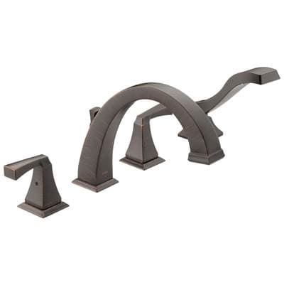 Delta Faucet DrydenE Roman Tub with Hand Shower Trim - Venetian Bronze