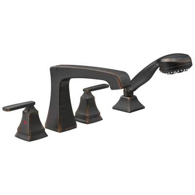 Delta Faucet Ashlyn Roman Tub with Hand Shower Trim - Venetian Bronze