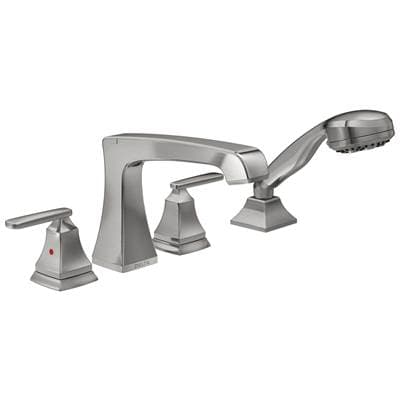 Delta Faucet Ashlyn Roman Tub with Hand Shower Trim - Stainless