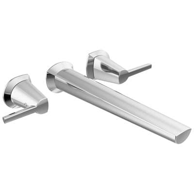 Delta Faucet GaleonE Wall Mount Tub Filler - Lumicoat Chrome