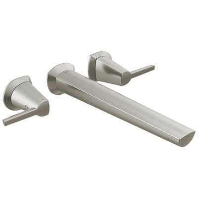 Delta Faucet GaleonE Wall Mount Tub Filler - Lumicoat Stainless