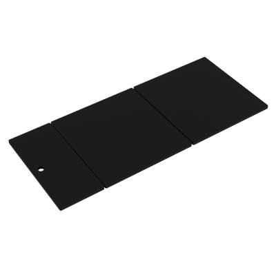 Elkay Circuit Chef Black Polymer 43-3/4'' x 18-3/4'' x 1/2'' Cutting Boards