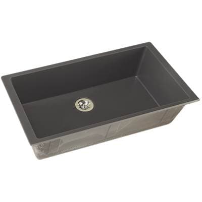 Elkay Reserve Selection Elkay Quartz Luxe 35-7/8'' X 19'' X 9'' Single Bowl Undermount Kitchen... by Elkay Reserve Selection