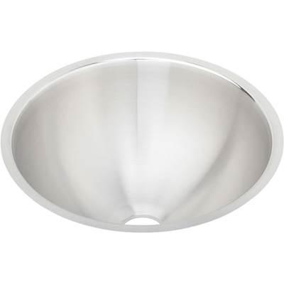 18 Gauge Stainless Steel 14.375'' x 14.375'' x 6'' Single Bowl Undermount Bathroom Sink by Elkay