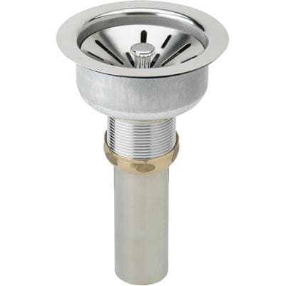 Elkay 3-1/2'' Drain Fitting Type 316 Stainless Steel Body - Polished Stainless Steel by Elkay