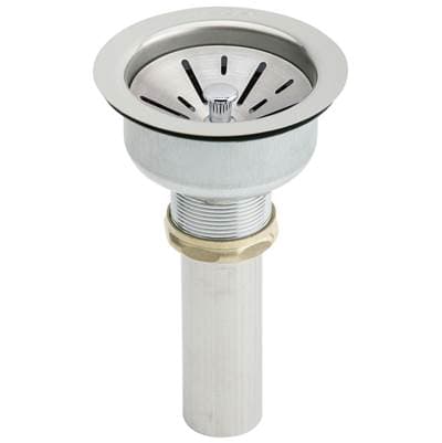 Elkay 3-1/2'' Drain Fitting Type 304 Stainless Steel Body - Polished Stainless Steel by Elkay
