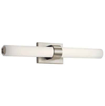 Elan Linear Bath 25in LED - Brushed Nickel by Elan