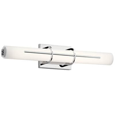 Elan Linear Bath 22in LED - Chrome by Elan