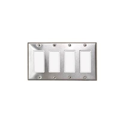 Eurofase Efssps4 On/off Switch with Stainless Steel Plate and Box by Eurofase