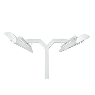 Eurofase Ef3908pmdw 39 Inch 8Ft White Pole Mount with Double Crossbar by Eurofase