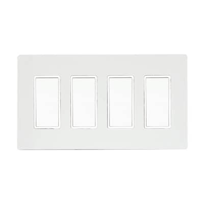 Eurofase Efsspw4 On/off Switch with White Screwless Plate and Box by Eurofase