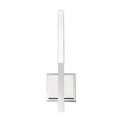 Eurofase Benicio, Wall Sconce, 18'', Polished Nickel, Clear Glass by Eurofase