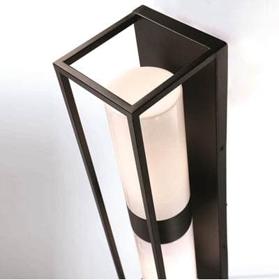 Eurofase Ren, Outdoor, 2-Light, 23'', Powder Coat Black, White Glass by Eurofase