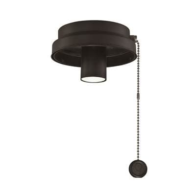 Fanimation Low Profile Light Kit Fitter - BL - Black by Fanimation