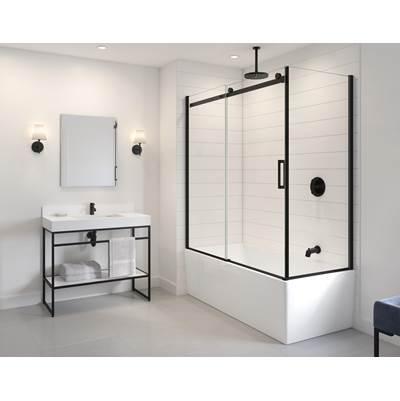 LUNA STAK VANITY BACKSPLASH/31-1/2''/WHITE by Fleurco