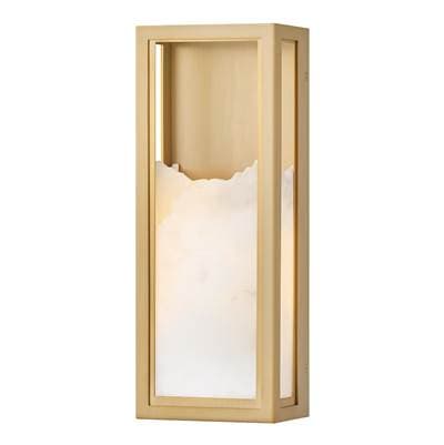 Fredrick Ramond Large Single Light Sconce - Lacquered Brass by Fredrick Ramond