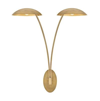 Fredrick Ramond Large Two Light Sconce - Heritage Brass by Fredrick Ramond