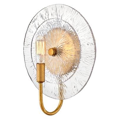 Fredrick Ramond Medium Single Tier Pendant - Distressed Brass by Fredrick Ramond
