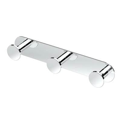 Gatco Glamour All Modern D1/2cor 11'' L Triple Robe Hook - Chrome by Gatco