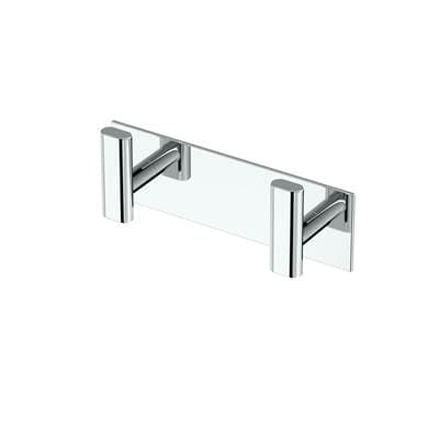 Gatco Elevate All Modern D1/2cor 6.5'' L Double Robe Hook - Chrome by Gatco