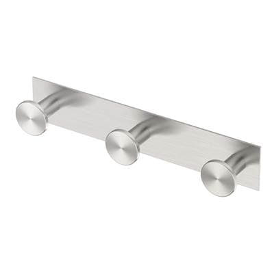 Gatco Glam All Modern D1/2cor 11'' L Triple Robe Hook - Satin Nickel by Gatco