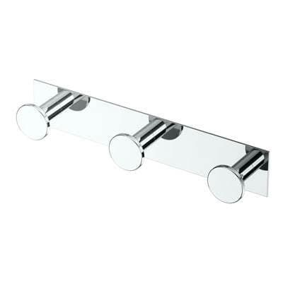 Gatco Glam All Modern D1/2cor 11'' L Triple Robe Hook - Chrome by Gatco