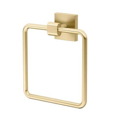 Gatco Elevate Towel Ring - Brushed Brass by Gatco
