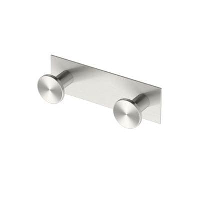 Gatco Glam All Modern D1/2cor 6.5'' L Double Robe Hook - Satin Nickel by Gatco