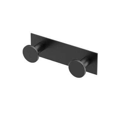 Gatco Glam All Modern D1/2cor 6.5'' L Double Robe Hook - Matte Black by Gatco