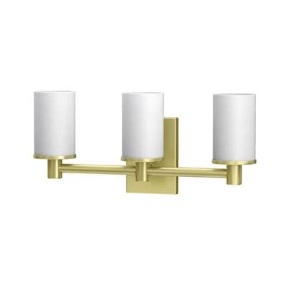 Gatco Modern Farmhouse Triple Sconce - Brushed Brass by Gatco
