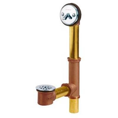 Gerber Classics Trip Lever Fit-all Drain for Standard Tub Chrome by Gerber Plumbing