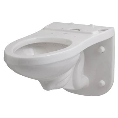 Gerber Plumbing Ultra Flush 1.28gpf Wall Hung Back Outlet Elongated Bowl - White by Gerber Plumbing
