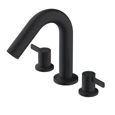 Amalfi 2H Roman Tub Trim Kit w/out Spray Satin Black by Gerber Plumbing