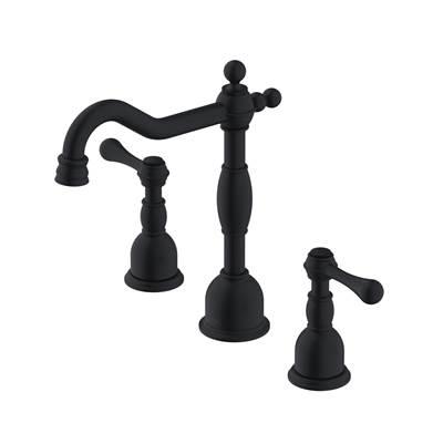 Opulence 2H Roman Tub Trim Kit w/out Spray Satin Black