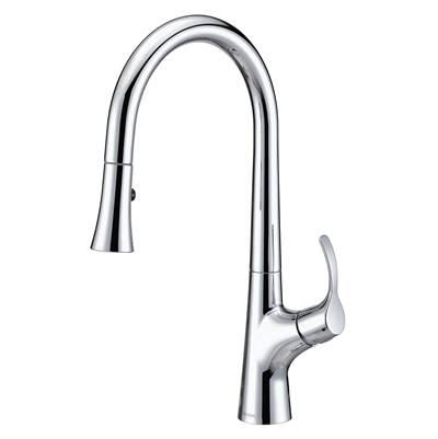 Antioch 1H Pull-Down Kitchen Faucet w/ Snapback 1.75gpm Chrome by Gerber Plumbing