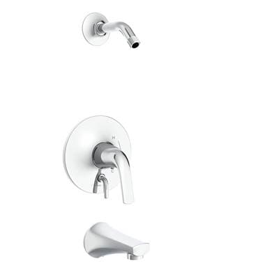 Gerber Plumbing Lemora 1H Tub & Shower Trim Kit & Treysta Cartridge with Diverter On Valve Less... by Gerber Plumbing