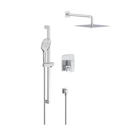 Gerber Plumbing Tribune Pressure Balance Shower Trim with 3 Function Hand Shower & Drench 10''... by Gerber Plumbing