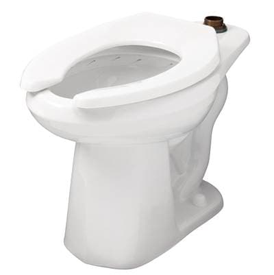 Gerber Plumbing North Point 1.28/1.6gpf ADA Elongated Floor Mounted Top Spud Bowl 10'' Rough-in -... by Gerber Plumbing