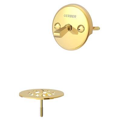 Gerber Classics Trip Lever Drain Trim Kit Polished Brass by Gerber Plumbing