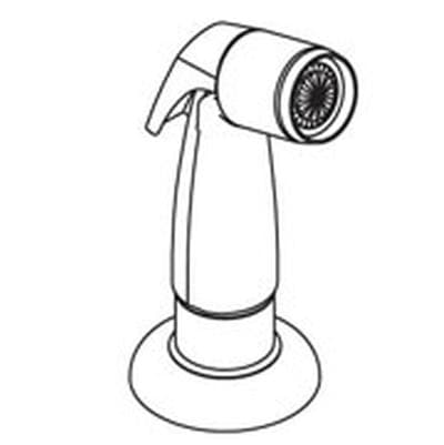 Gerber Plumbing Side Spray 2.2gpm - Chrome by Gerber Plumbing