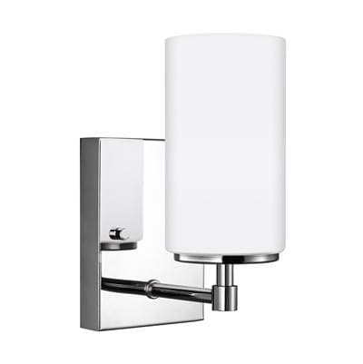Generation Lighting Alturas One Light Wall / Bath Sconce - Chrome by Generation Lighting