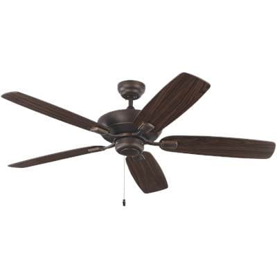Generation Lighting Colony 52 Ceiling Fan in Roman Bronze with Bronze / American Walnut... by Generation Lighting