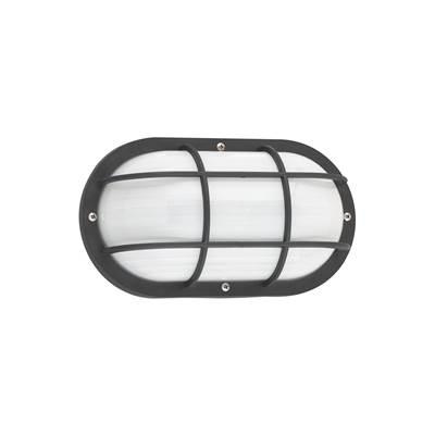 Bayside One Light Oval Grid Wall